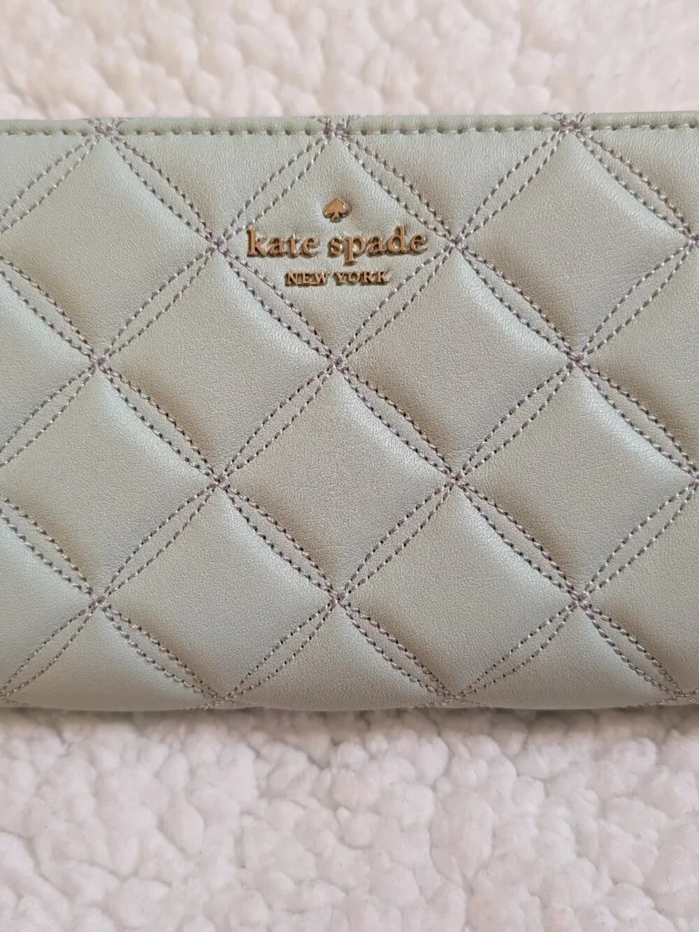 Kate Spade Quilted Accordion Wallet